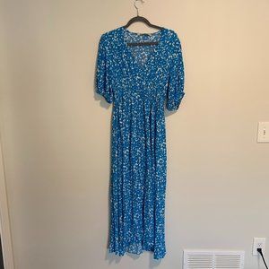 Zara Floral Print Long Dress
